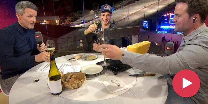 «Nicht erstes Glas» - Angetrunkener Odermatt sorgt für Studio-Lacher