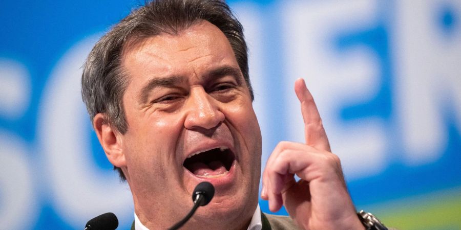 «Wir machen kein Schwarz-Grün in Bayern»: Markus Söder.