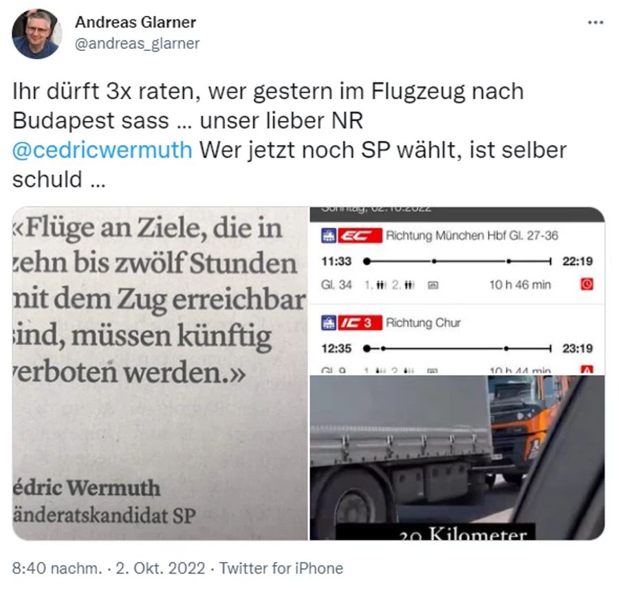 Tweet Glarner Wermuth