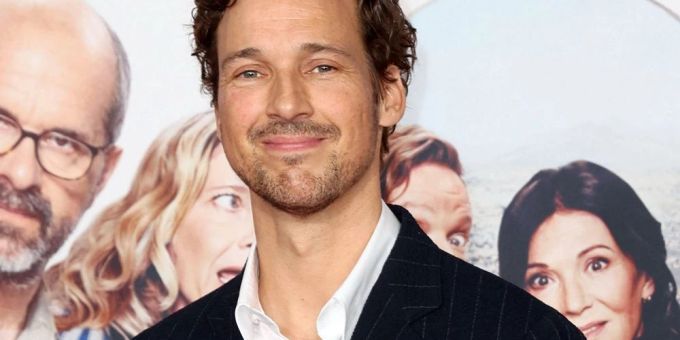 Florian David Fitz auf dem roten Teppich bei der Premiere zu seinem Film «Der Nachname». florian david fitz