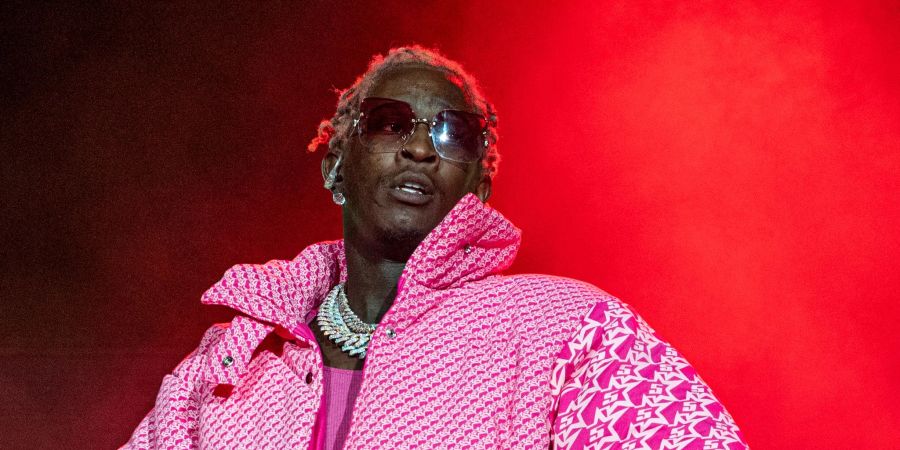 US-Rapper Young Thug beim Lollapalooza-Musikfestival im Grant Park in Chicago im vergangenen Jahr.