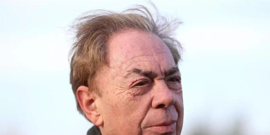 Der britische Musical-Komponist Andrew Lloyd Webber regt sich über den Umgang der britischen Regierung mit der Kulturszene während der Pandemie auf. Foto: Nigel French/PA Wire/dpa
