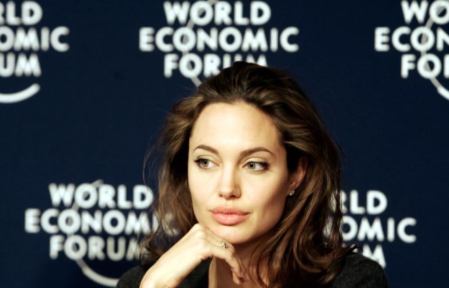 Angelina Jolie WEF Davos