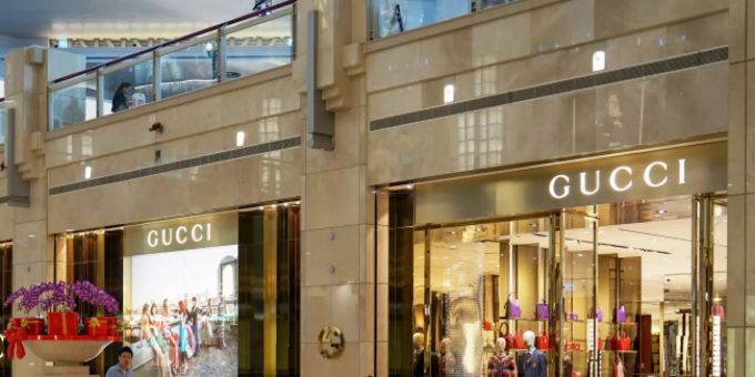 Gucci Schaufenster Gucci