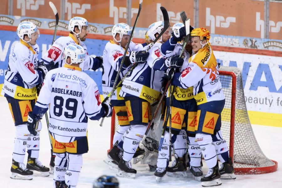 Der EV Zug steht im Playoff-Halbfinal.