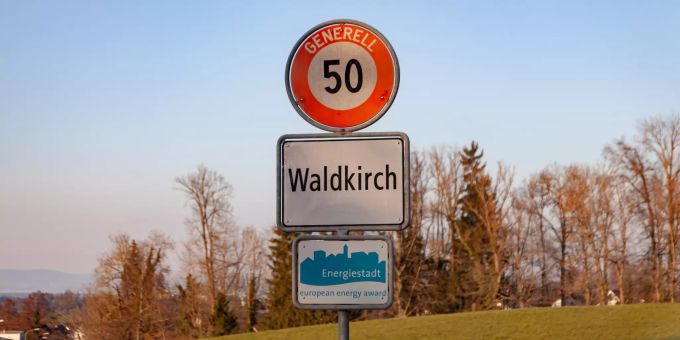 Ortsschild Waldkirch - Waldkirch Ortsschild Waldkirch - Waldkirch