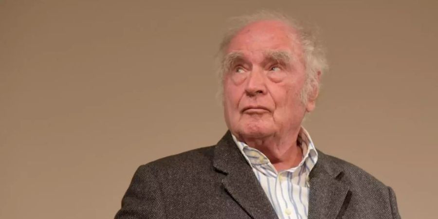 Martin Walser bei einer Lesung im Literaturhaus Stuttgart 2018. Foto: Ulf Mauder/dpa