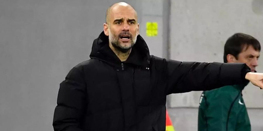 Pep Guardiola kam bislang mit Man City in der Königsklasse nie über das Viertelfinale hinaus. Foto: Marton Monus/dpa