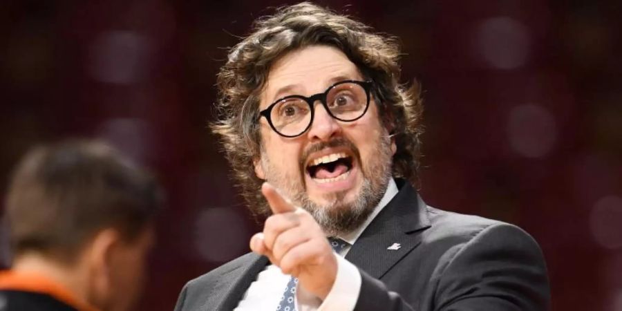 Der Vertrag von Andrea Trinchieri beim FC Bayern läuft aus. Foto: Tobias Hase/dpa