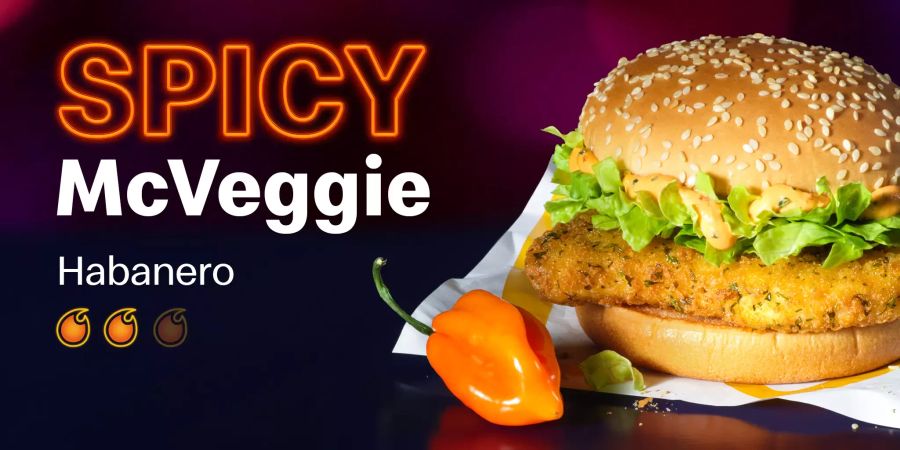 McDonalds McVeggie Habanero