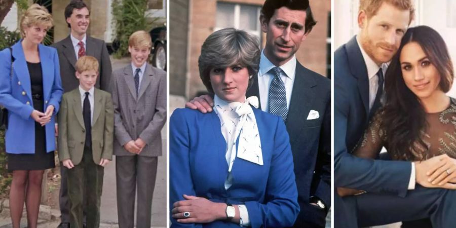 Diana Prinz Harry Meghan