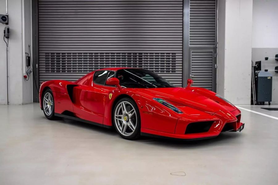 Ein Ferrari Enzo aus dem Jahr 2004 – Sebastian Vettel verkaufte diese Rarität mit nur 1790 gefahrenen Kilometern.