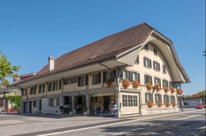 Der Gasthof Ochsen in Münsingen BE. Ochsen Münsingen