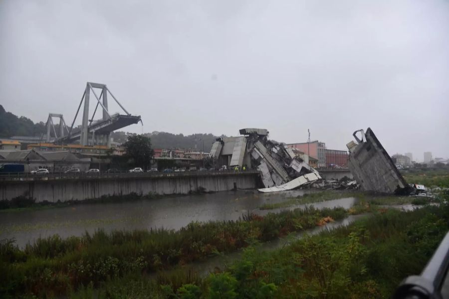 Im Sommer 2018 stürzte in Genua eine Autobahnbrücke ein.