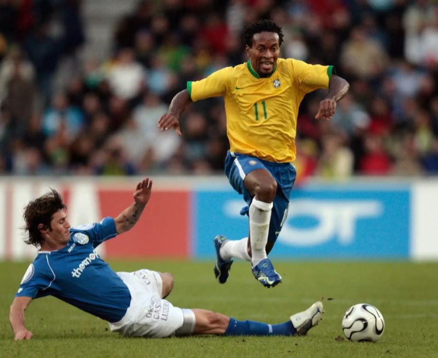 Zé Roberto lief 84 Mal für die brasilianische Nationalmannschaft auf.