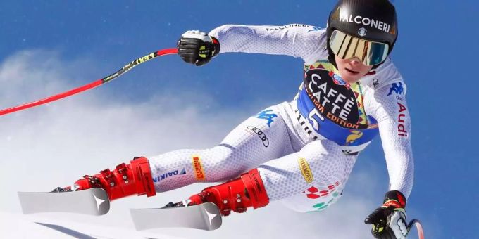 Sofia Goggia will schon bald wieder auf den Skiern stehen. sofia goggia