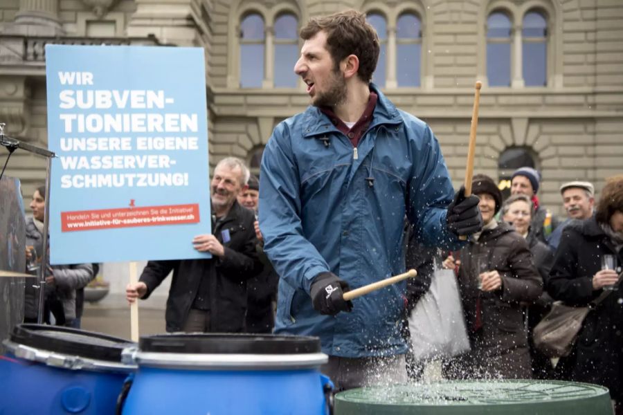 Aktion Trinkwasser Bern.