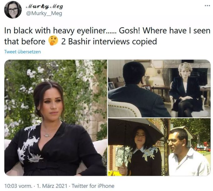 Ein Fan ist verärgert über die Ähnlichkeit. meghan markle