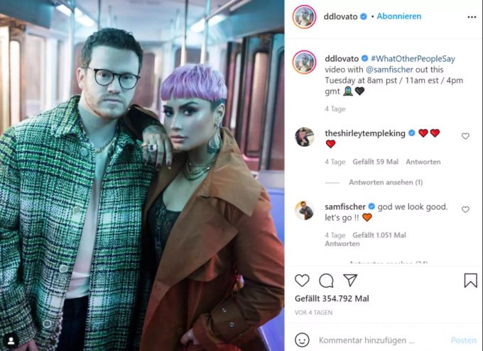 Demi Lovato brachte vor wenigen Tagen einen neuen Song heraus. Demi Lovato