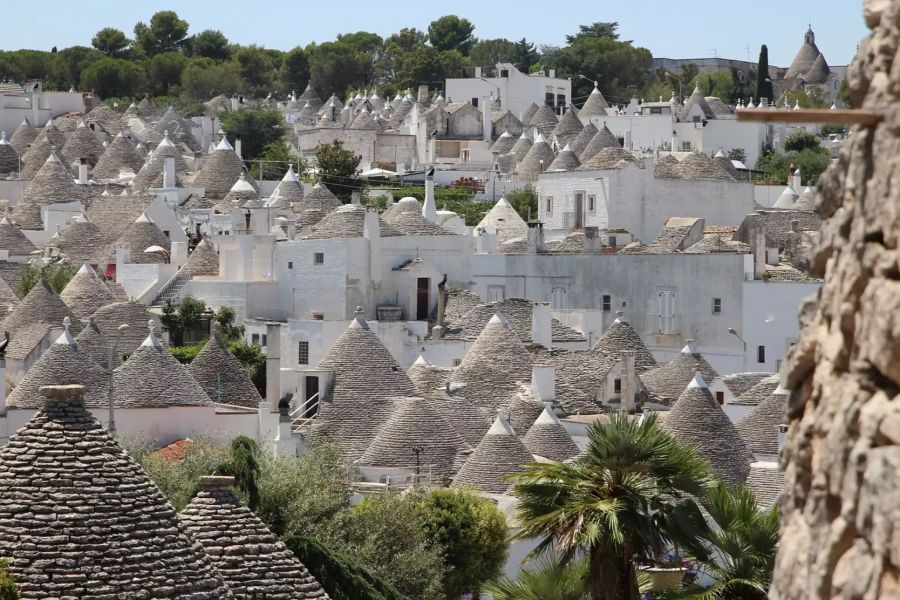 Trulli mit Spitzdach