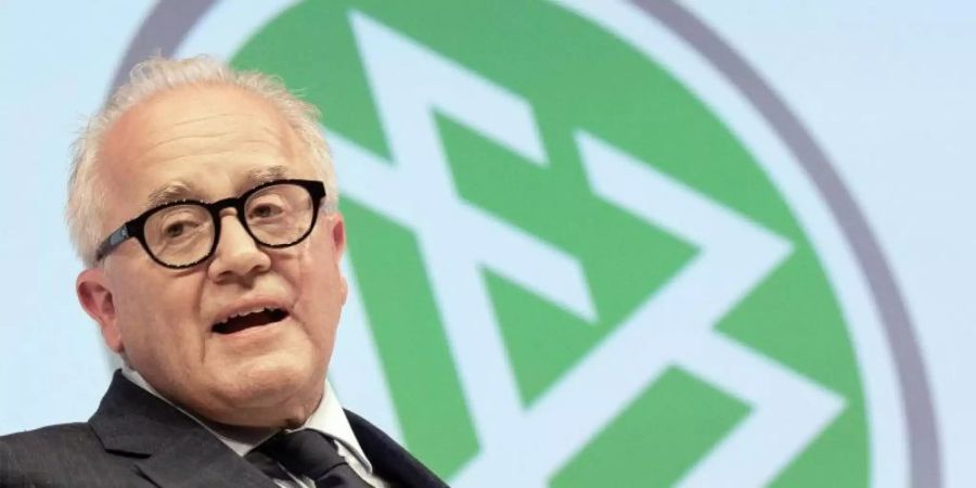 DFB-Präsident Fritz Keller hatte sich eine verbale Entgleisung geleistet. Foto: Boris Roessler/dpa