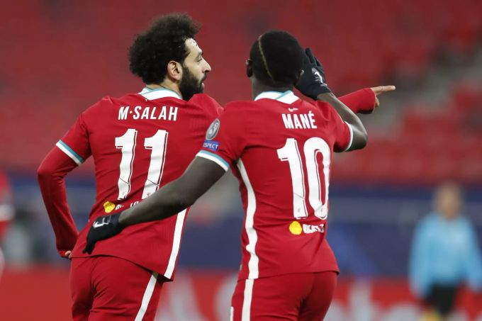 Mohamed Salah und Sadio Mané erzielen die Tore für Liverpool beim Sieg gegen RB Leipzig. Liverpool