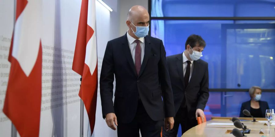 Alain Berset Bundesrat «Arena»