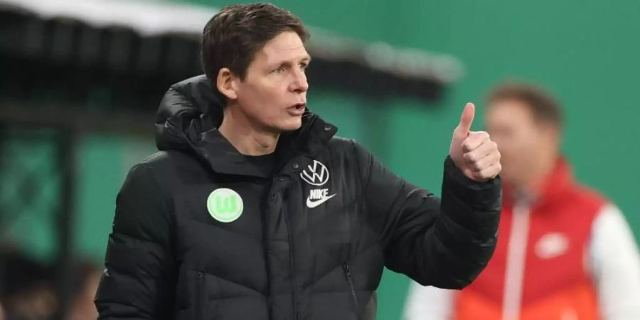 Besitzt in Wolfsburg offenbar eine Ausstiegsklausel: VfL-Coach Oliver Glasner. Foto: Jan Woitas/dpa-Zentralbild/dpa