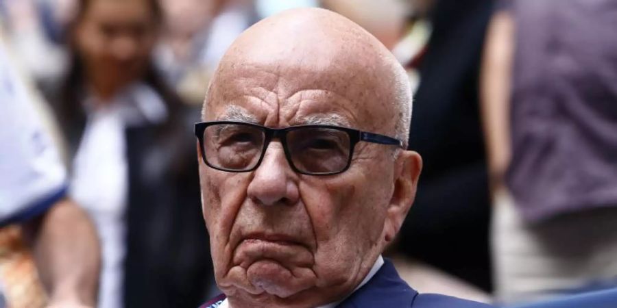 Medienmogul Rupert Murdoch wird 90: Der Scharfmacher lässt nicht locker. Foto: Julio Cortez/AP/dpa