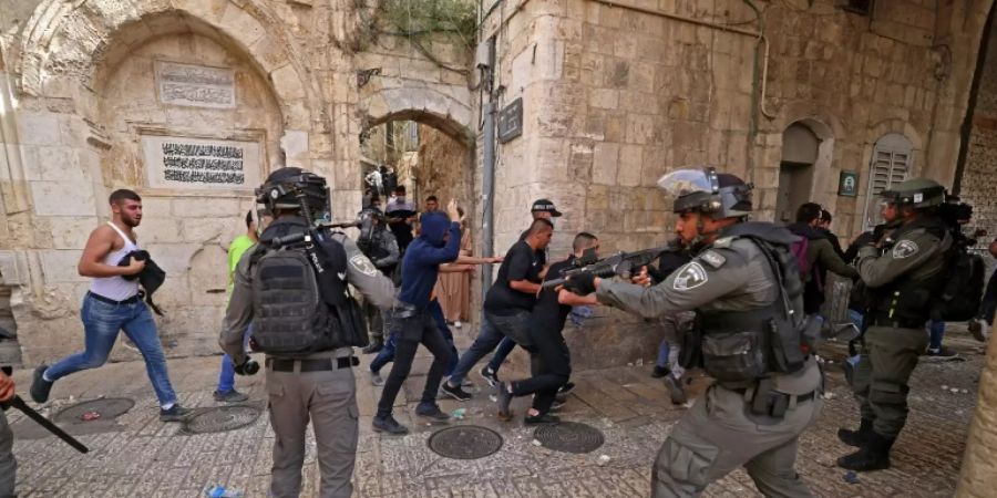 Ausschreitungen in Ost-Jerusalem