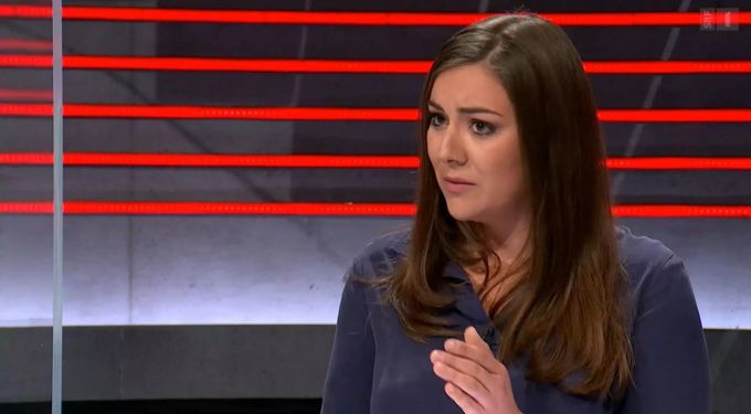 Die SP-Nationalrätin Samira Marti hielt in der «Arena» den Angriffen von SVP-Matter entgegen. Thomas Matter «Arena»