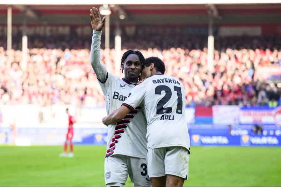 Jeremie Frimpong spielt mit Bayern Leverkusen eine starke Saison.