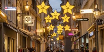 Luzern Weihnachtsbeleuchtung