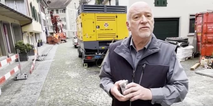 Im Video - 250 Meter gebohrt – Fund in Rapperswiler Altstadt