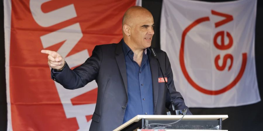 Alain Berset 1. Mai