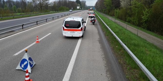 Verkehrskontrolle A7