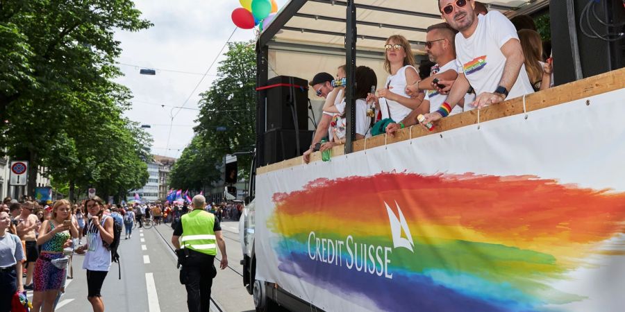 Credit Suisse Zurich Pride