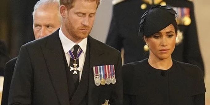Prinz Harry und Meghan Markle 2022 in London. meghan markle prinz harry