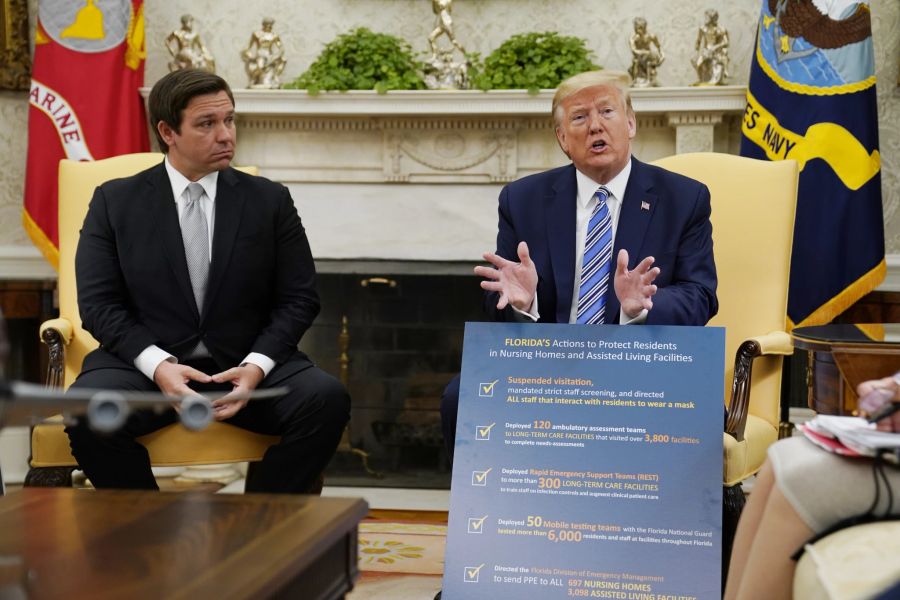 Ron DeSantis Donald Trump