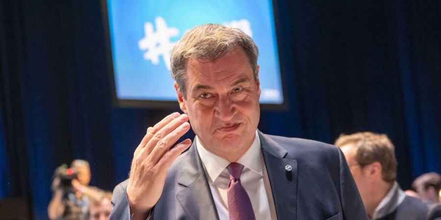 CSU-Parteichef Markus Söder bleibt der Spitzenkandidat seiner Partei.