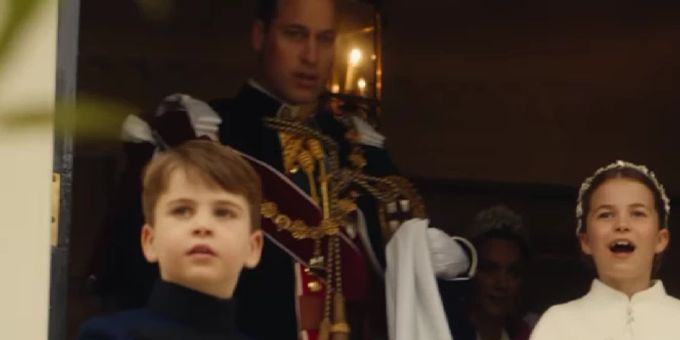 Bei Krönung - Hier gewährt William einen Blick hinter die Kulissen