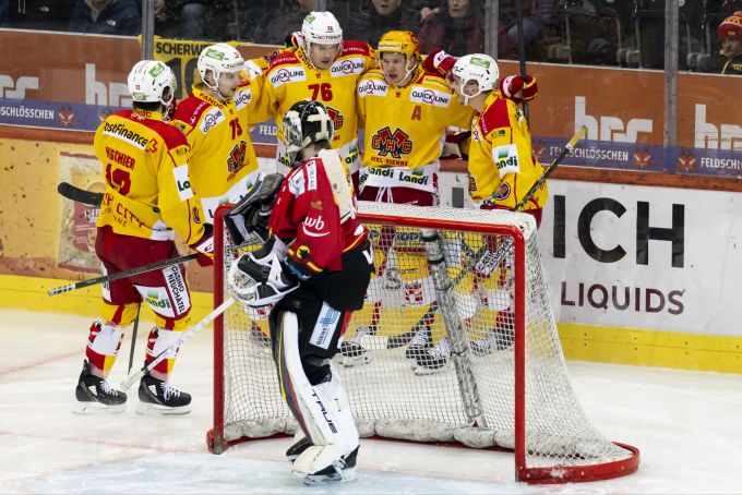 Der SCB scheiterte im Playoff der National League am EHC Biel. SCB National League Playoff