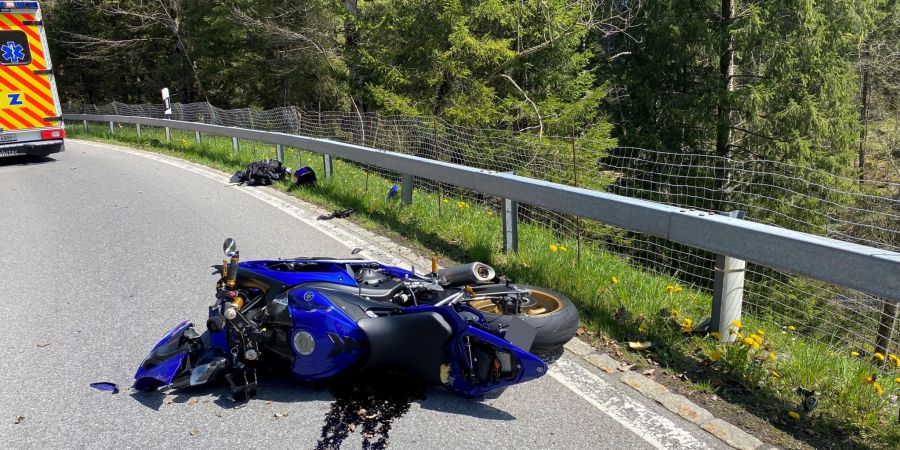 Unfall in Oberägeri