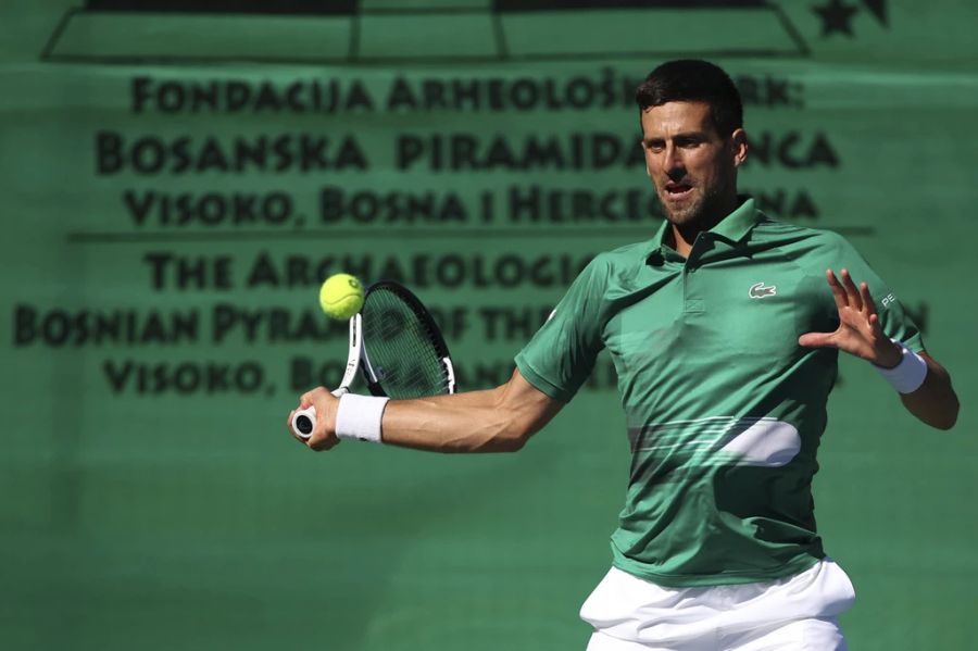 Ende September will Novak Djokovic in Israel antreten.