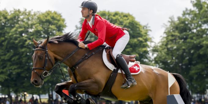 Steve Guerdat beim CSIO in St.Gallen im vergangenen Juni. Calgary
