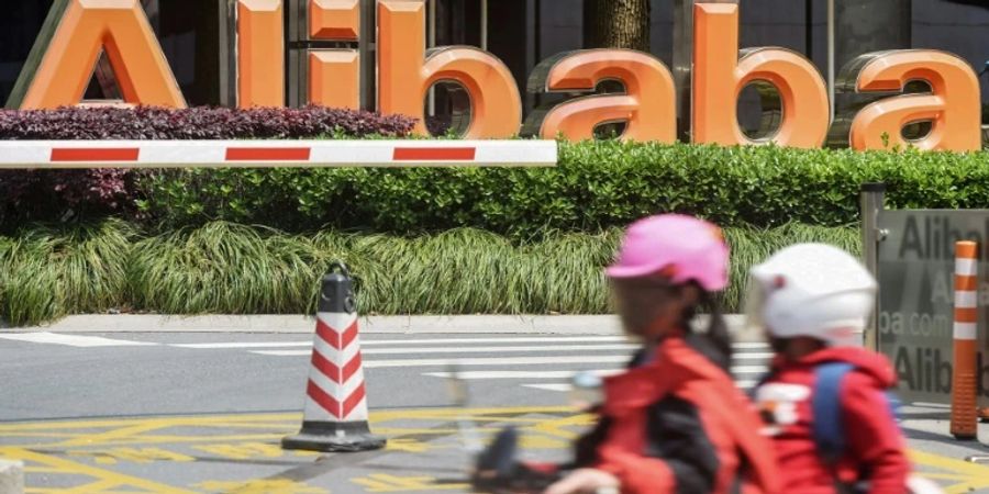 Sitz von Alibaba in Hangzhou im Mai 2022