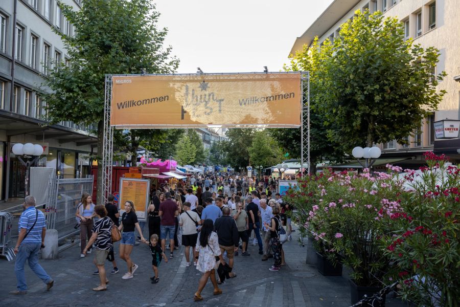 Das Thunfest 2022 verlief friedlich.