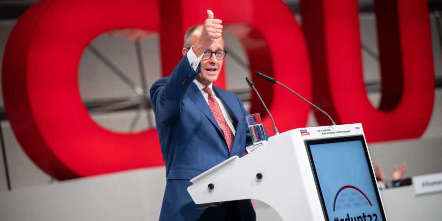 Ziel des CDU-Parteitags laut Friedrich Merz: konkrete Lösungen, «was eine CDU-geführte Bundesregierung anders machen würde».