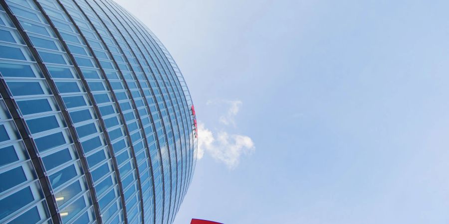 Blick auf die Eon-Konzernzentrale in Essen.