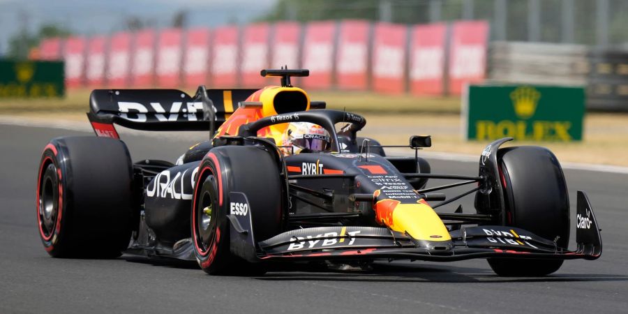 Max Verstappen führt die WM-Wertung vor dem Grossen Preis von Ungarn mit 63 Zählern Vorsprung an.